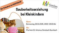 Sauberkeitserziehung bei Kleinkindern