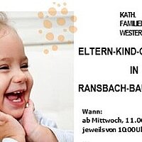 Eltern-Kind-Gruppe startet am 11.06.25 in Ransbach-Baumbach