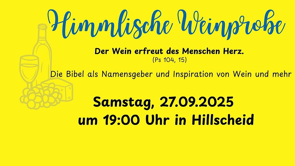 Himmlische Weinprobe